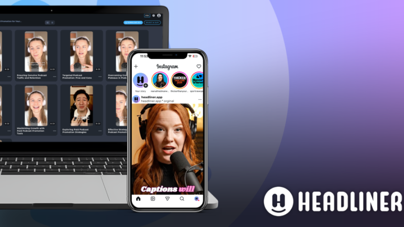 Headliner Makes Video Podcasting Tools Free for Independent Creators