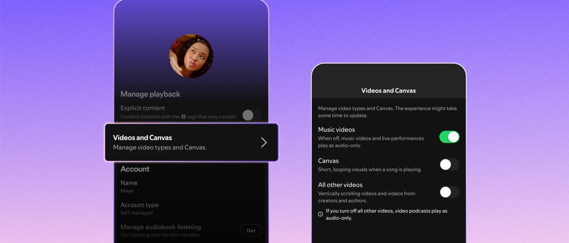 Spotify Rolls Out Video Controls Letting Users Toggle Content On or Off