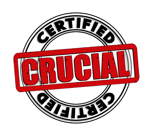 Certified Crucial