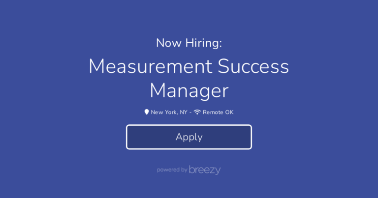 Measurement Success Manager — Magellan AI