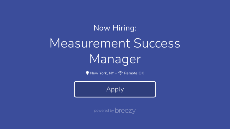 Measurement Success Manager — Magellan AI