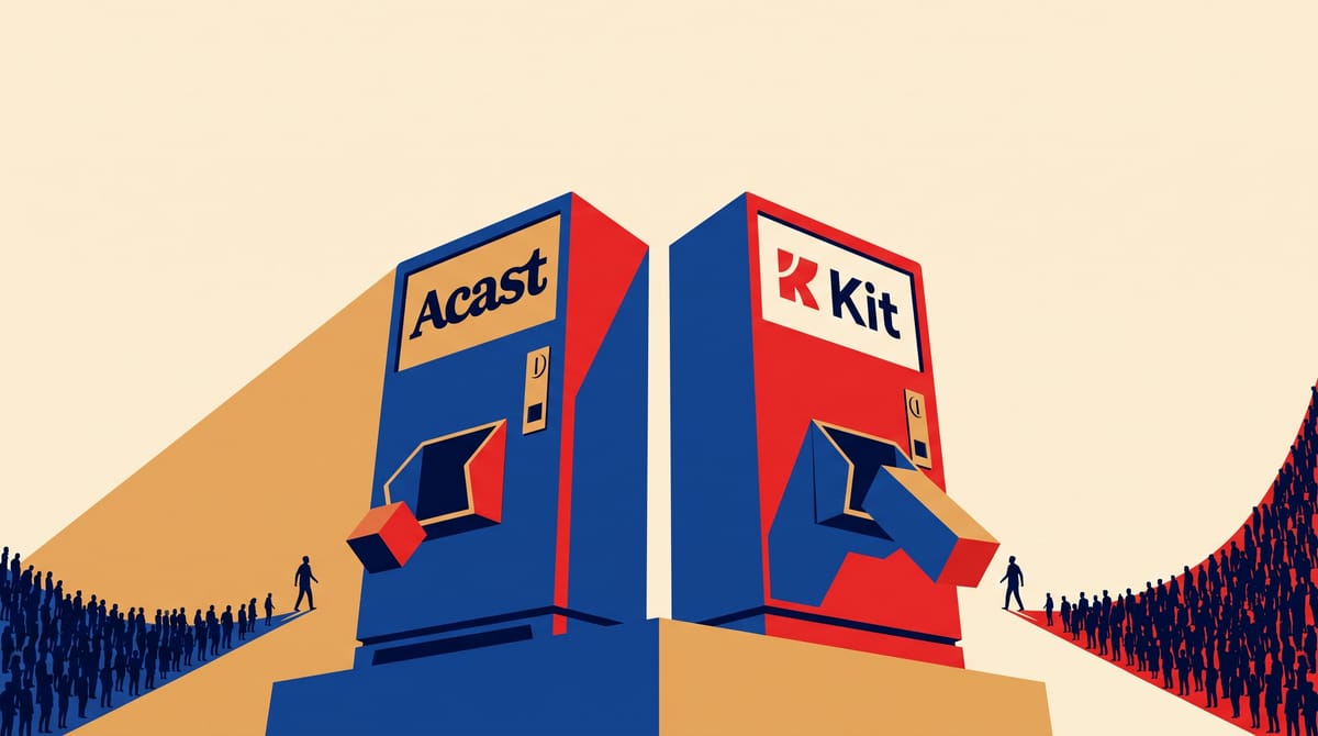 Acast, Kit Partner to Cross-Promote Podcasts and Newsletters With Creator Incentives